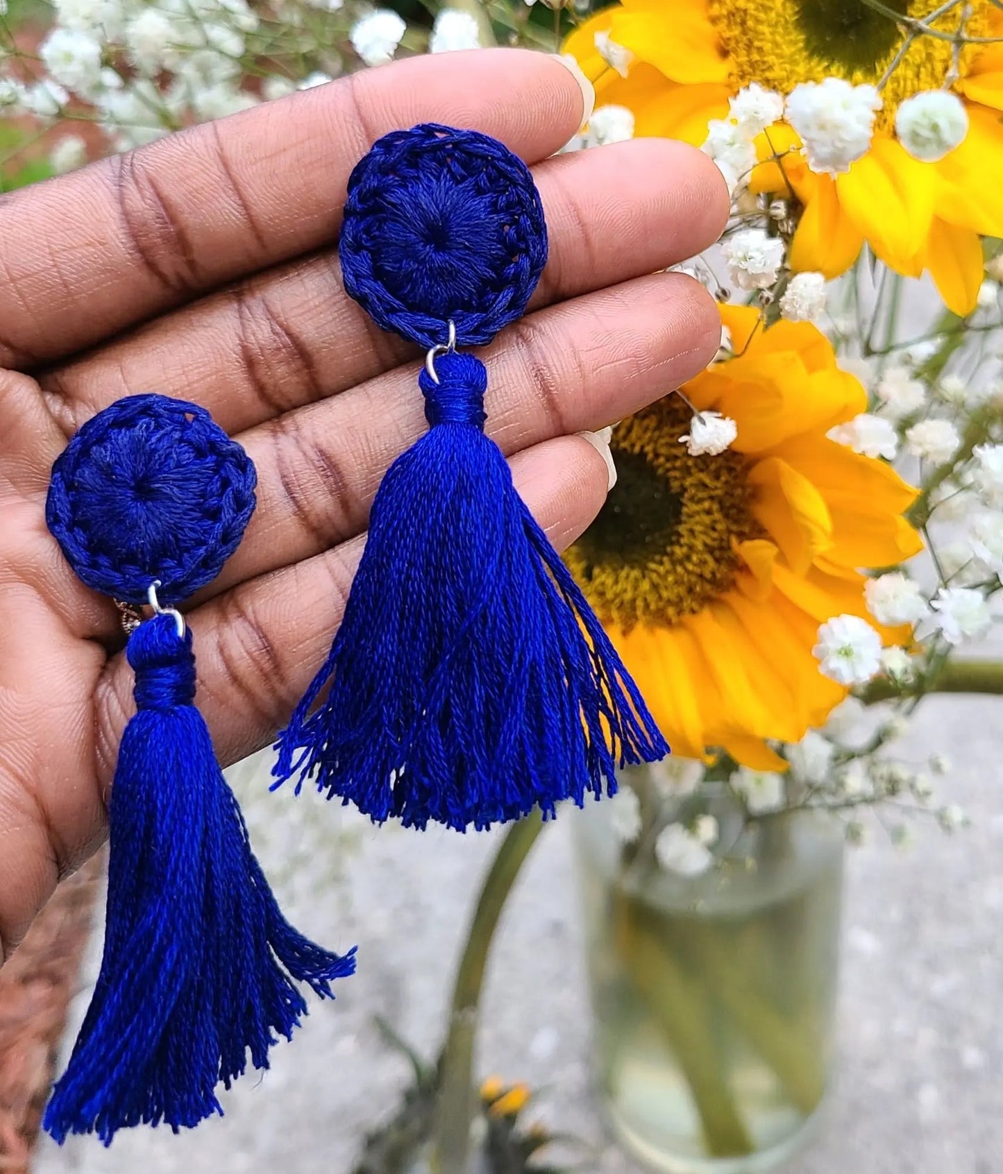 Circle Tassels Earrings