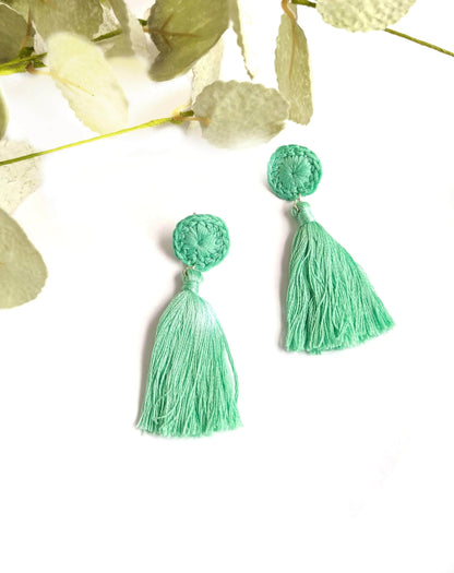 Circle Tassels Earrings