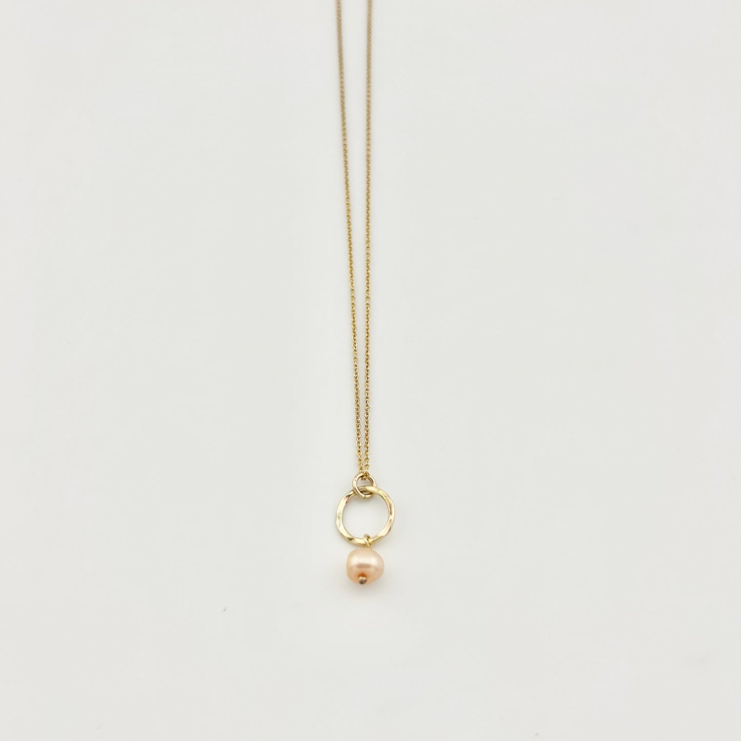Mermaid Pearl Drop Charm Necklace