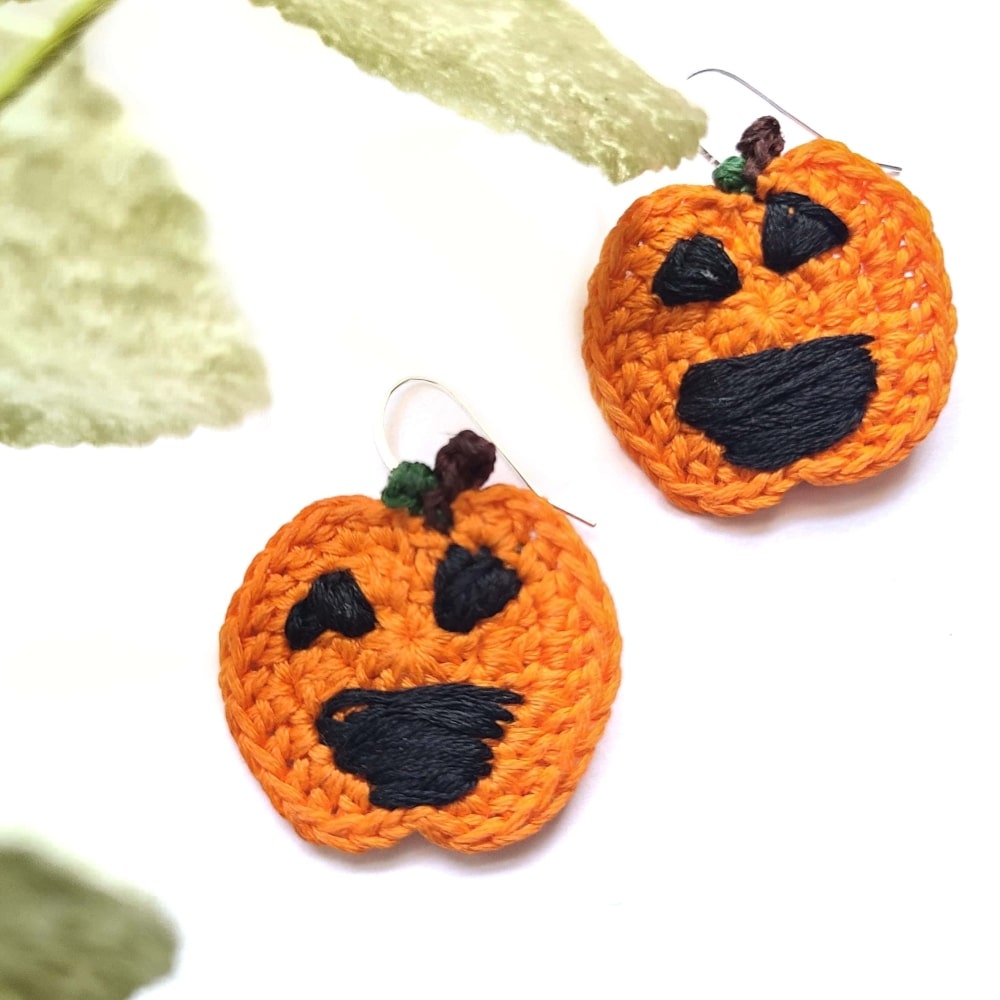 Jack O Lantern Earrings