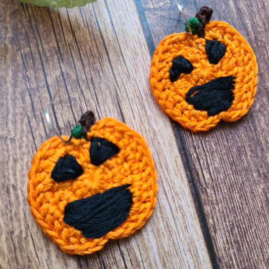 Jack O Lantern Earrings